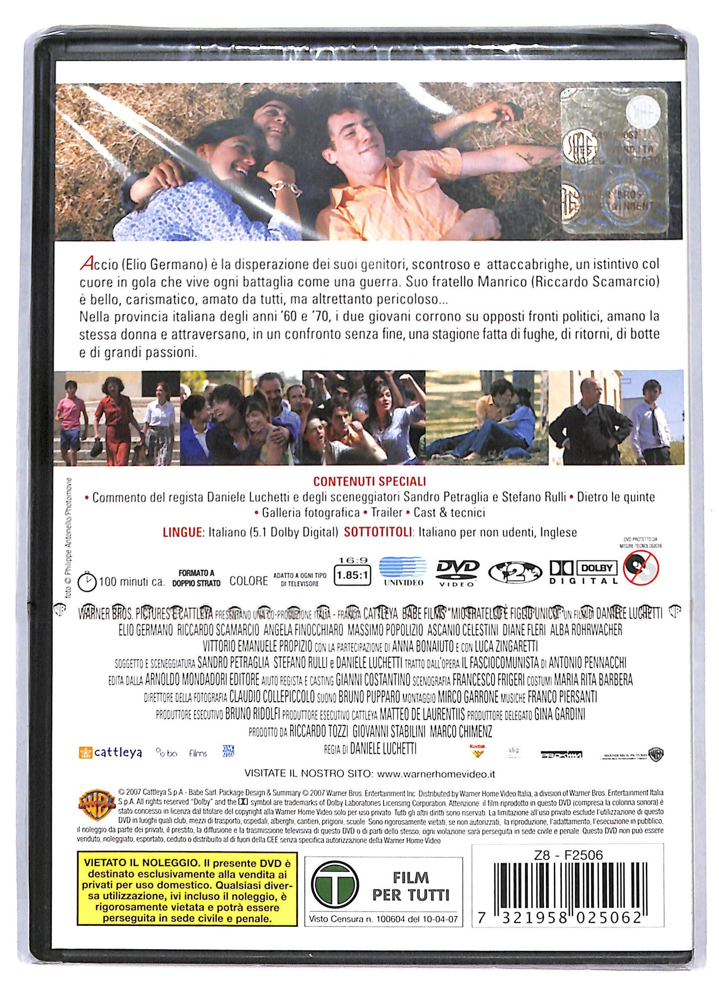 EBOND mio fratello e figlio unico DVD DB733142