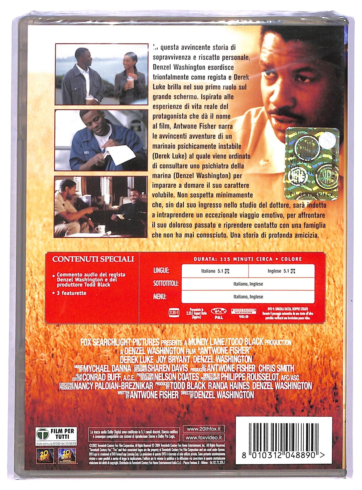 EBOND antwone fisher DVD DB733165