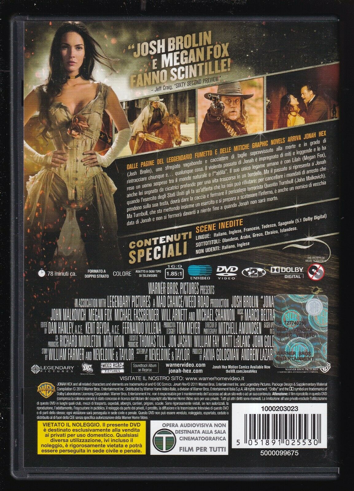 EBOND Jonah Hex DVD DB733608