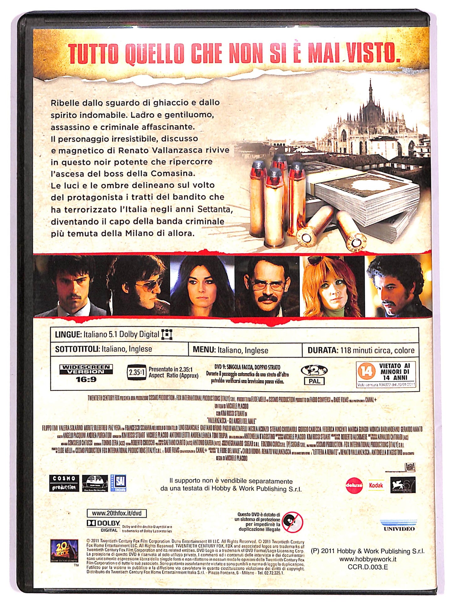 EBOND Vallanzasca - Gli angeli del male EDITORIALE DVD DB733649