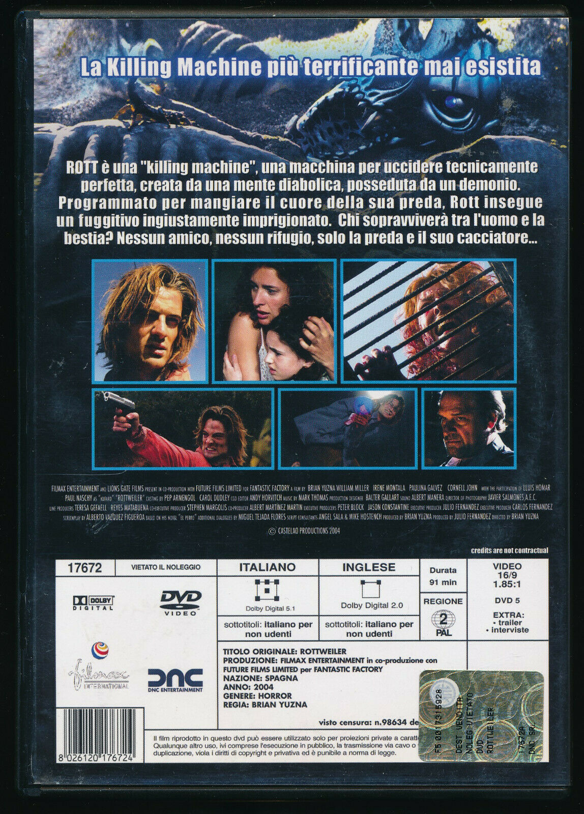 EBOND Rott Weiler NOLEGGIO DVD DB733758
