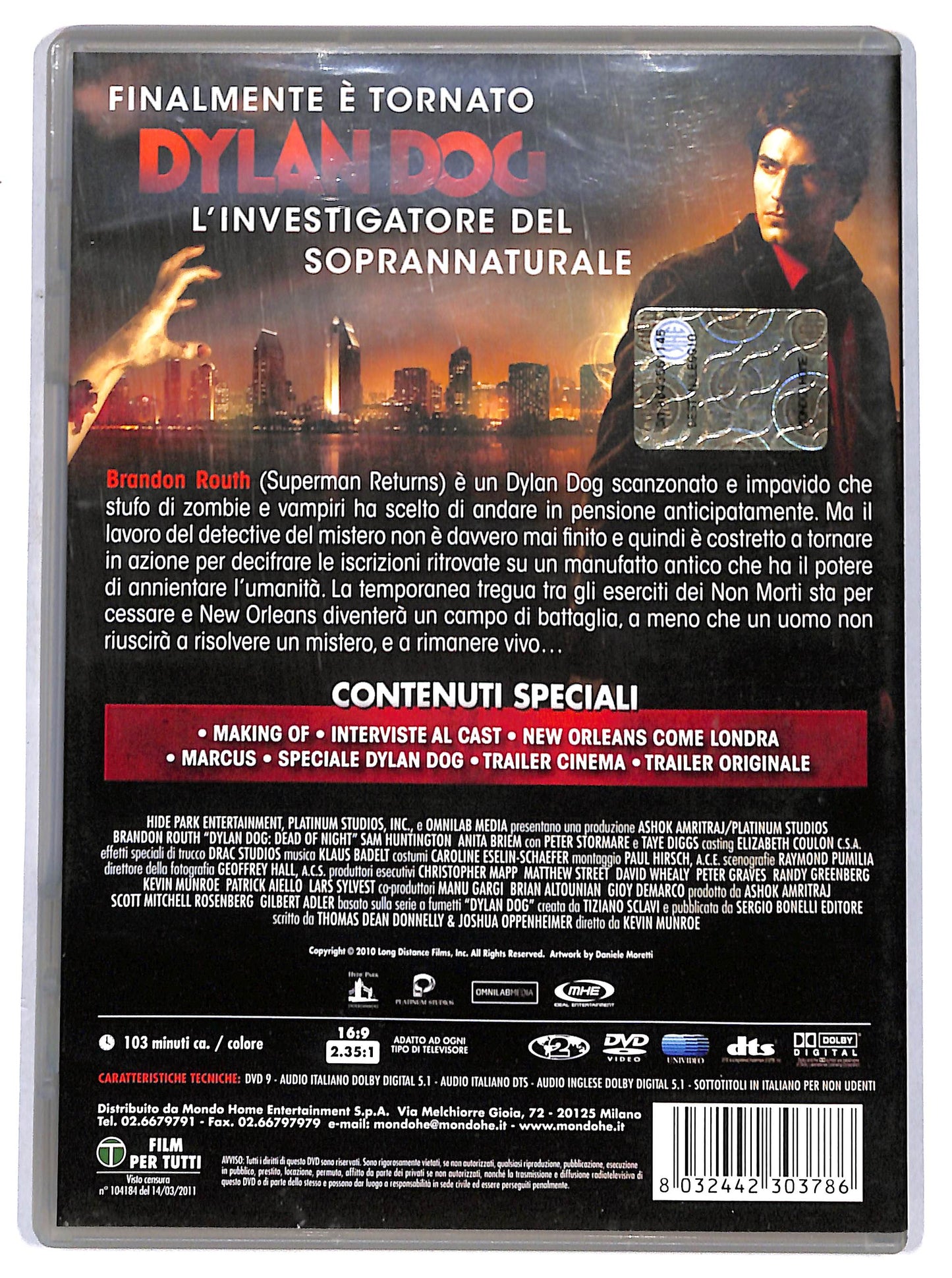 EBOND dylan dog NOLEGGIO DVD DB733918