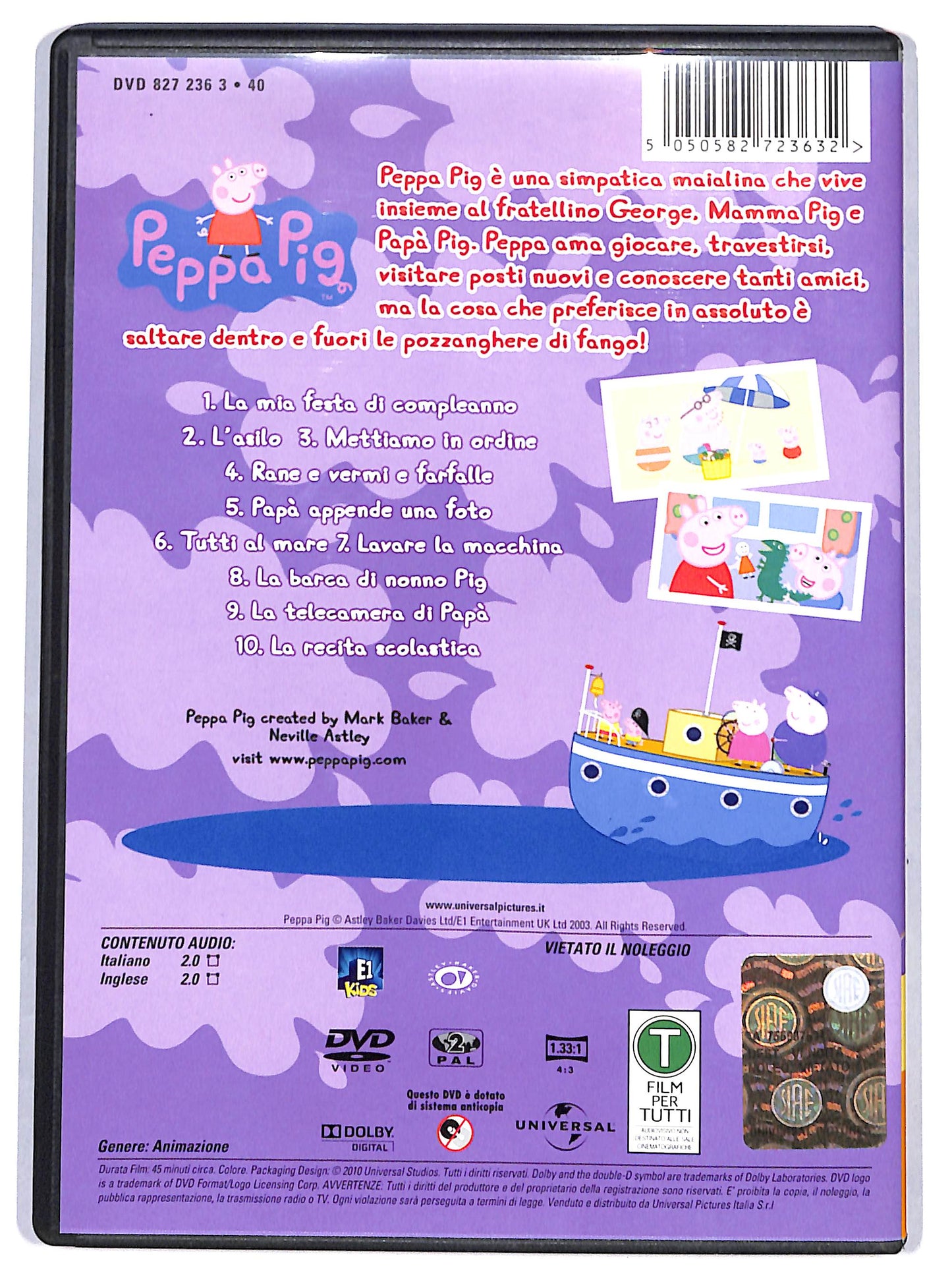 EBOND Peppa Pig la mia festa di compleanno e altre storie DVD DB734301
