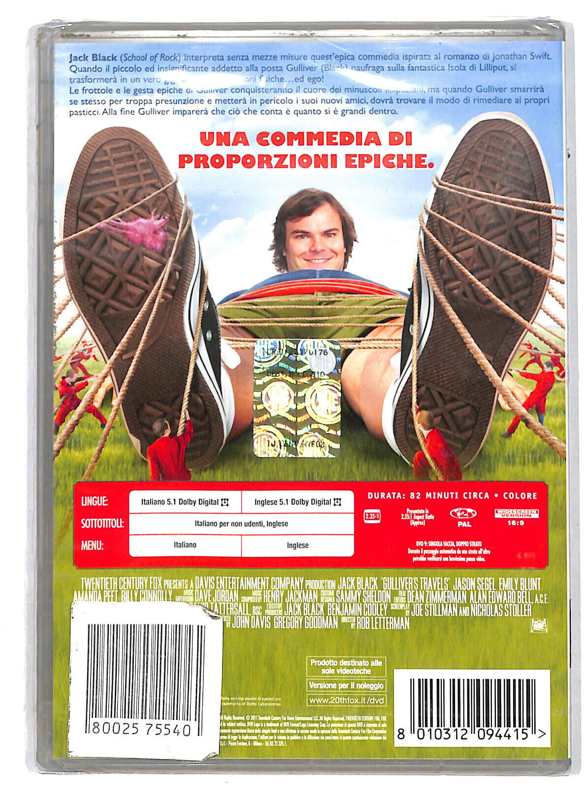 EBOND i Fantastici Viaggi Di Gulliver DVD DB734303