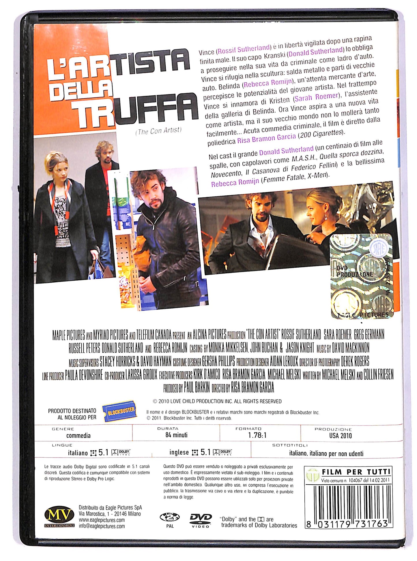 EBOND L'artista della truffa Noleggio DVD DB734308