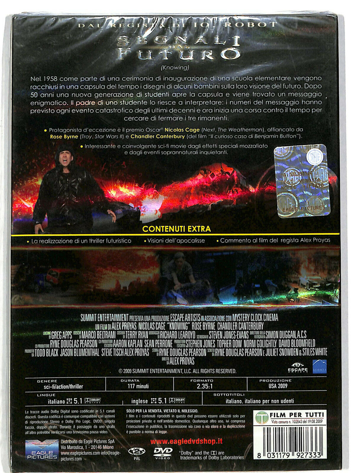 EBOND Segnali Dal Futuro NOLEGGIO DVD DB734310
