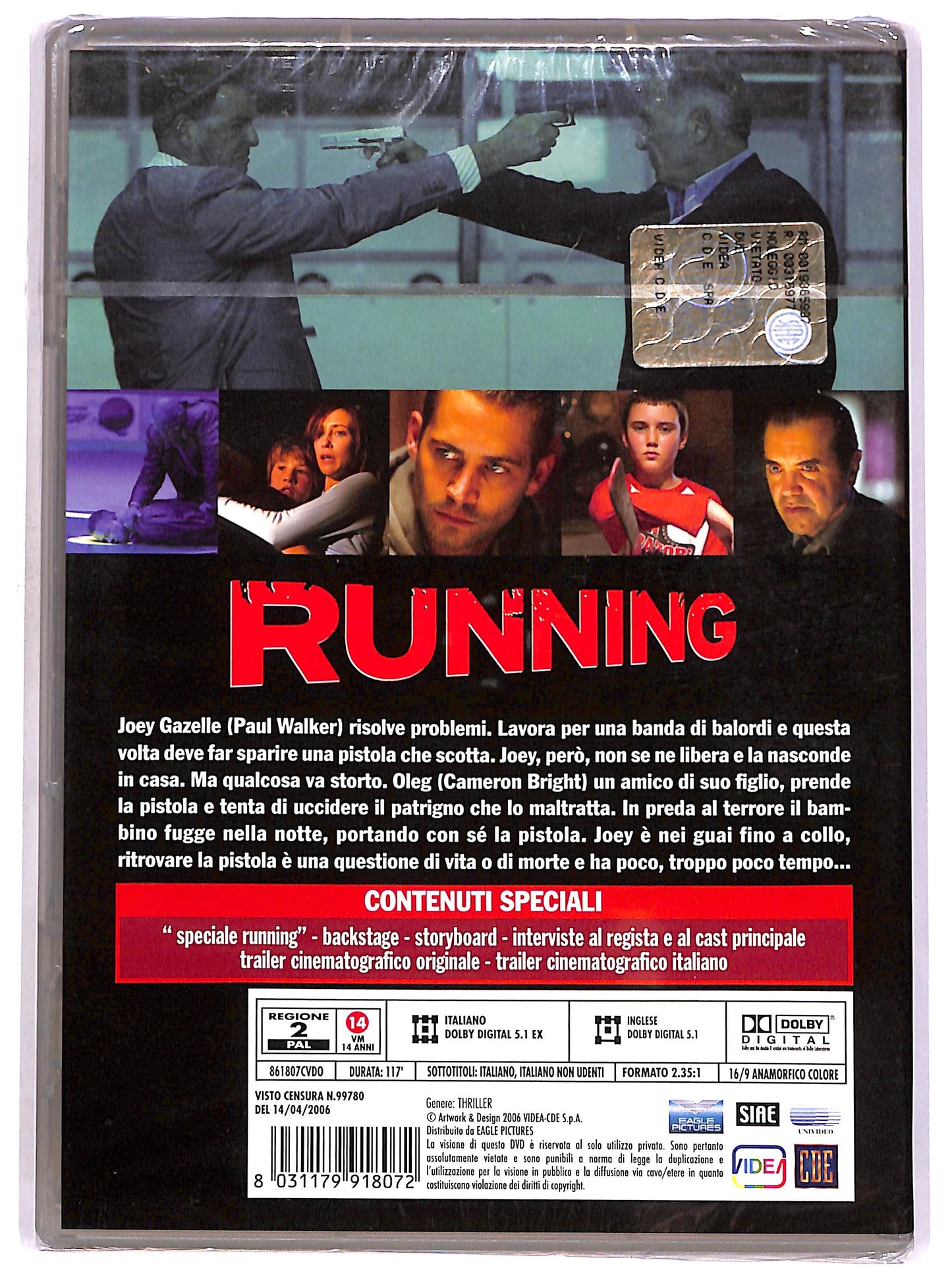 EBOND Running NOLEGGIO DVD DB734325
