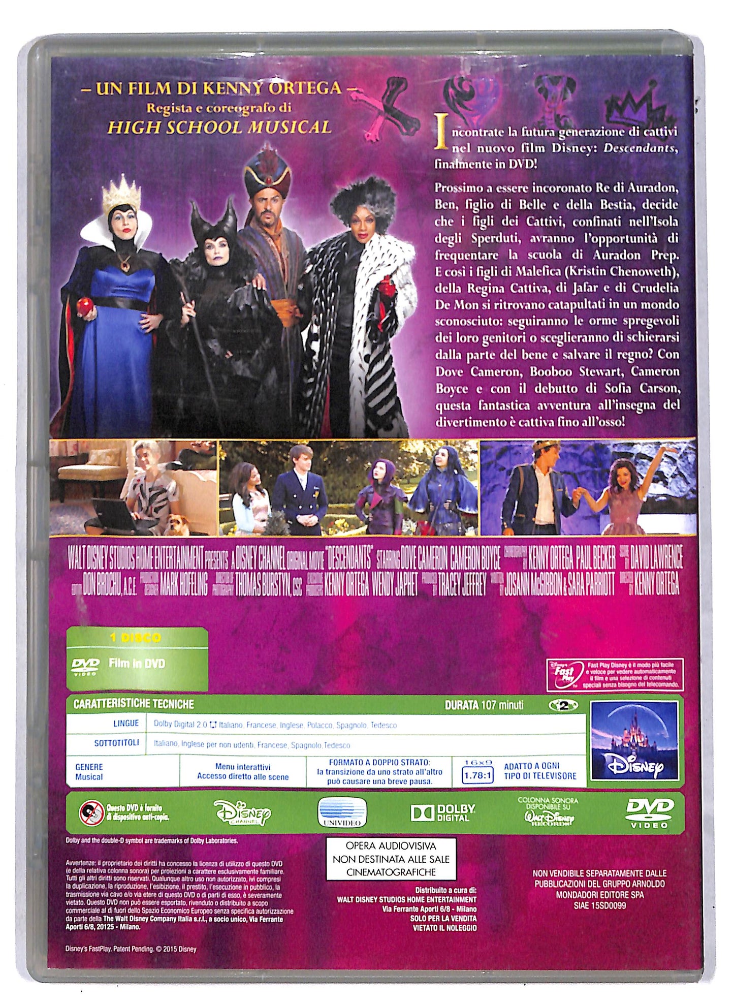 EBOND Descendants EDITORIALE DVD DB734348