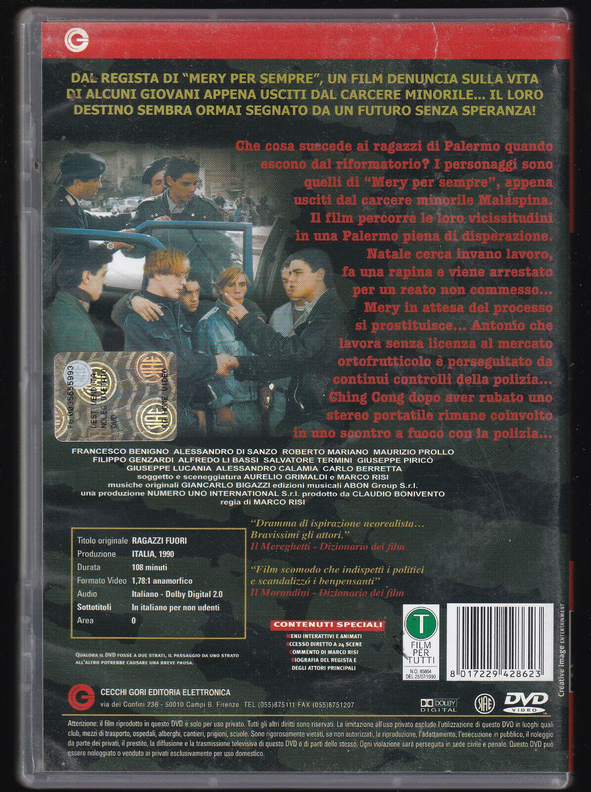 EBOND Ragazzi Fuori DVD DB734362