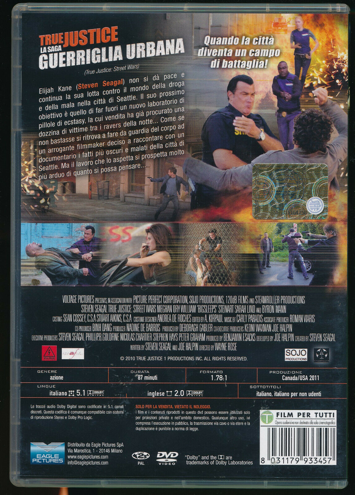 EBOND True Justice - Guerriglia Urbana NOLEGGIO DVD DB734363