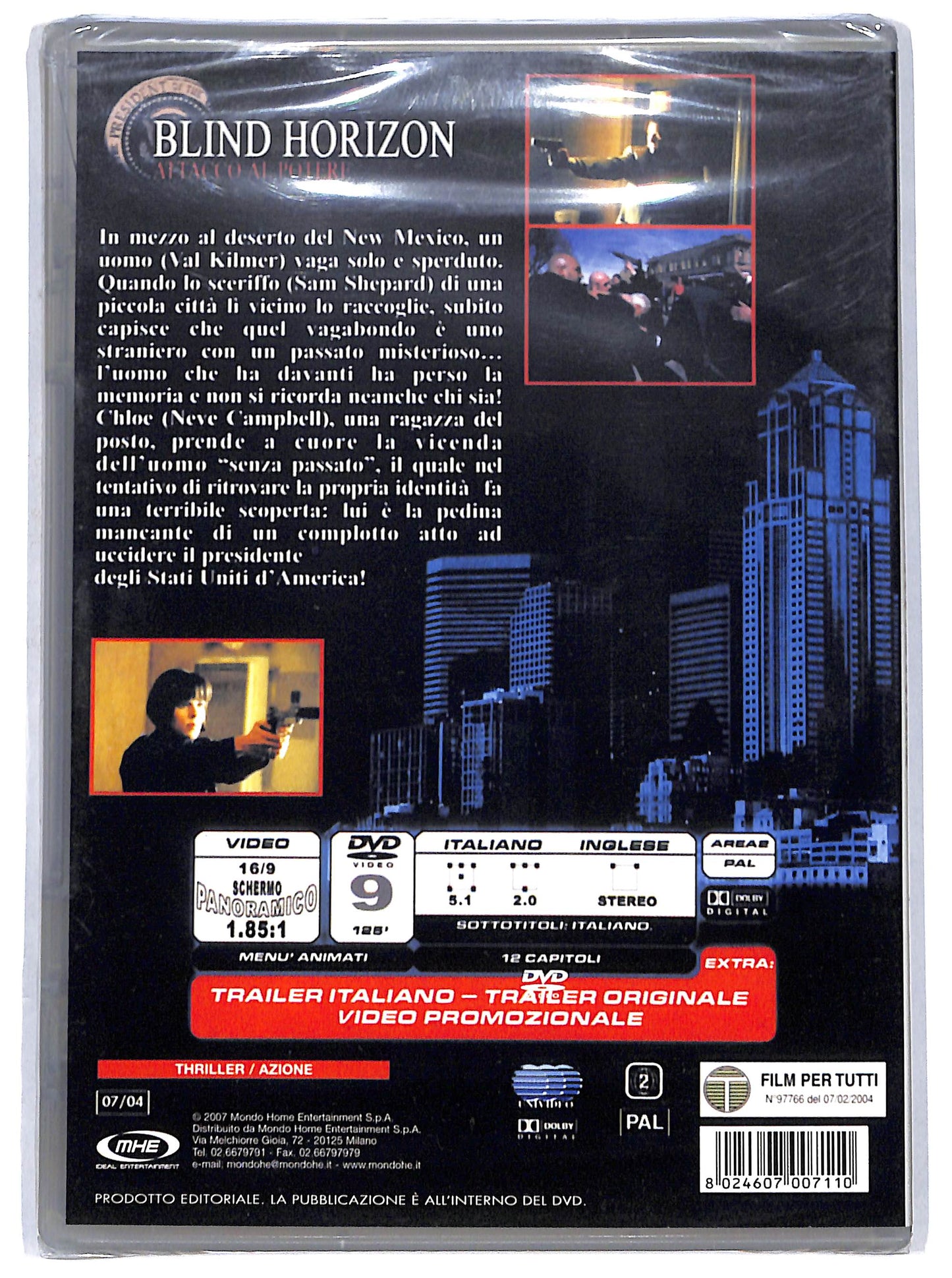 EBOND blind horizon - attacco al potere DVD DB734367