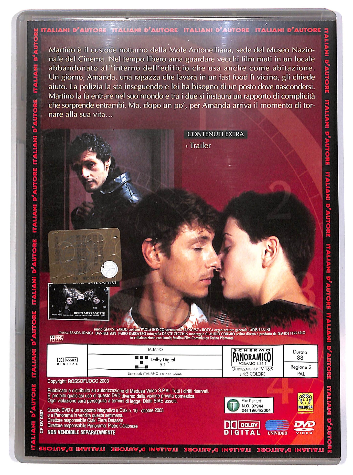 EBOND Dopo mezzanotte EDITORIALE DVD DB734449