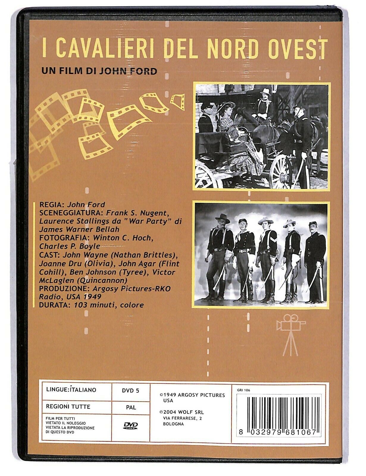 EBOND I Cavalieri Del Nord Ovest Con John Wayne DVD DB734451
