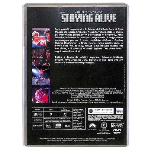 EBOND Staying Alive Con John Travolta Editoriale DVD DB734465