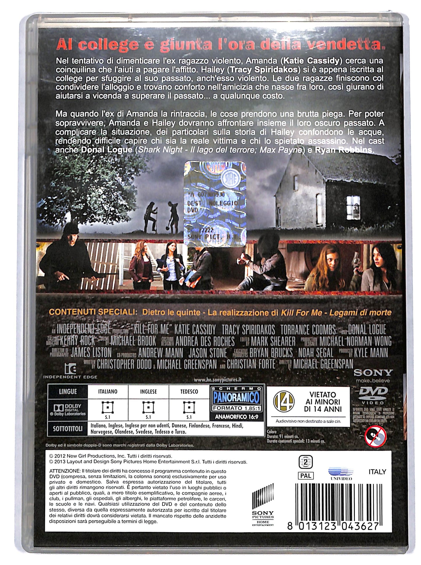 EBOND Kill for Me - Legami di Morte NOLEGGIO DVD DB734624
