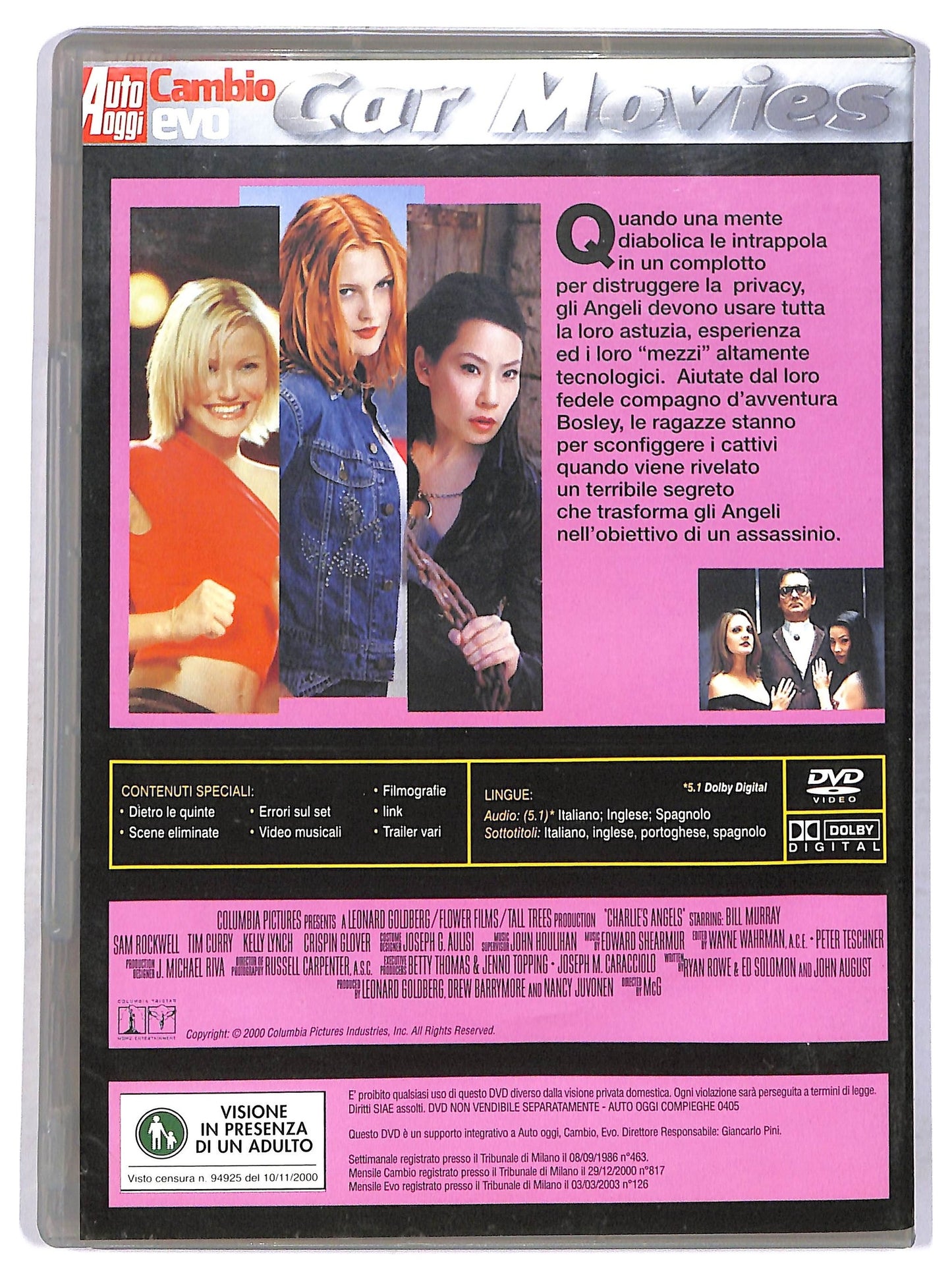 EBOND Charlie's Angels EDITORIALE DVD DB734635