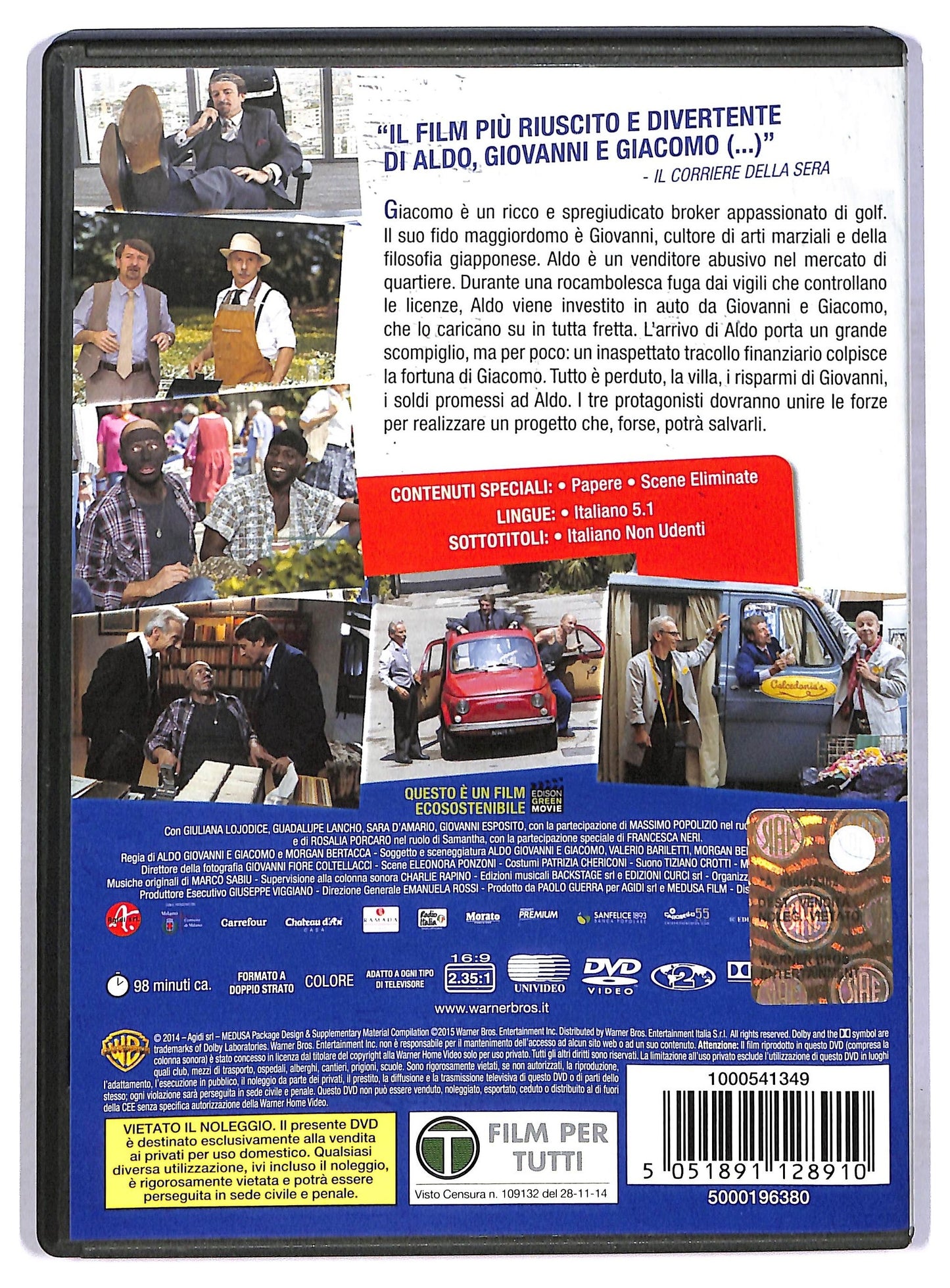 EBOND Il ricco, il povero e il maggiordomo Noleggio DVD DB735123