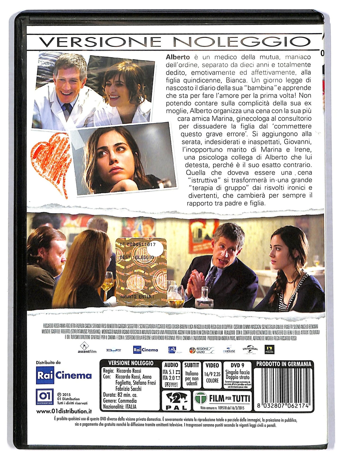 EBOND La prima volta di mia figlia NOLEGGIO DVD DB735128