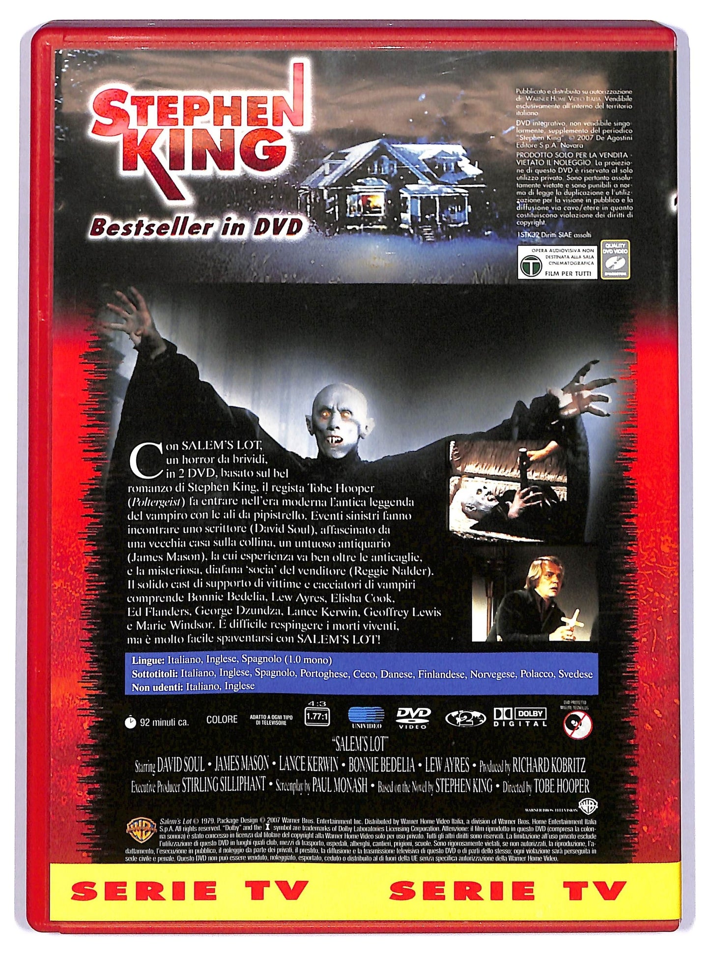 EBOND Salem'S Lot Disco 1 EDITORIALE DVD DB735604