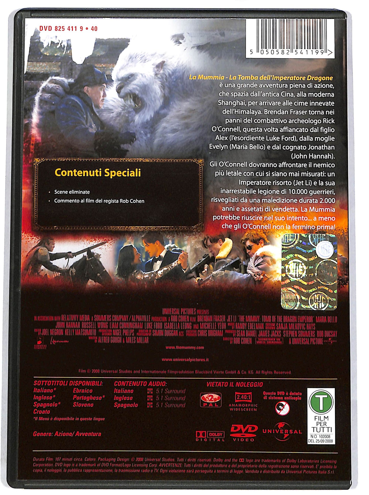 EBOND La mummia - La tomba dell'Imperatore Dragone NOLEGGIO DVD DB735633