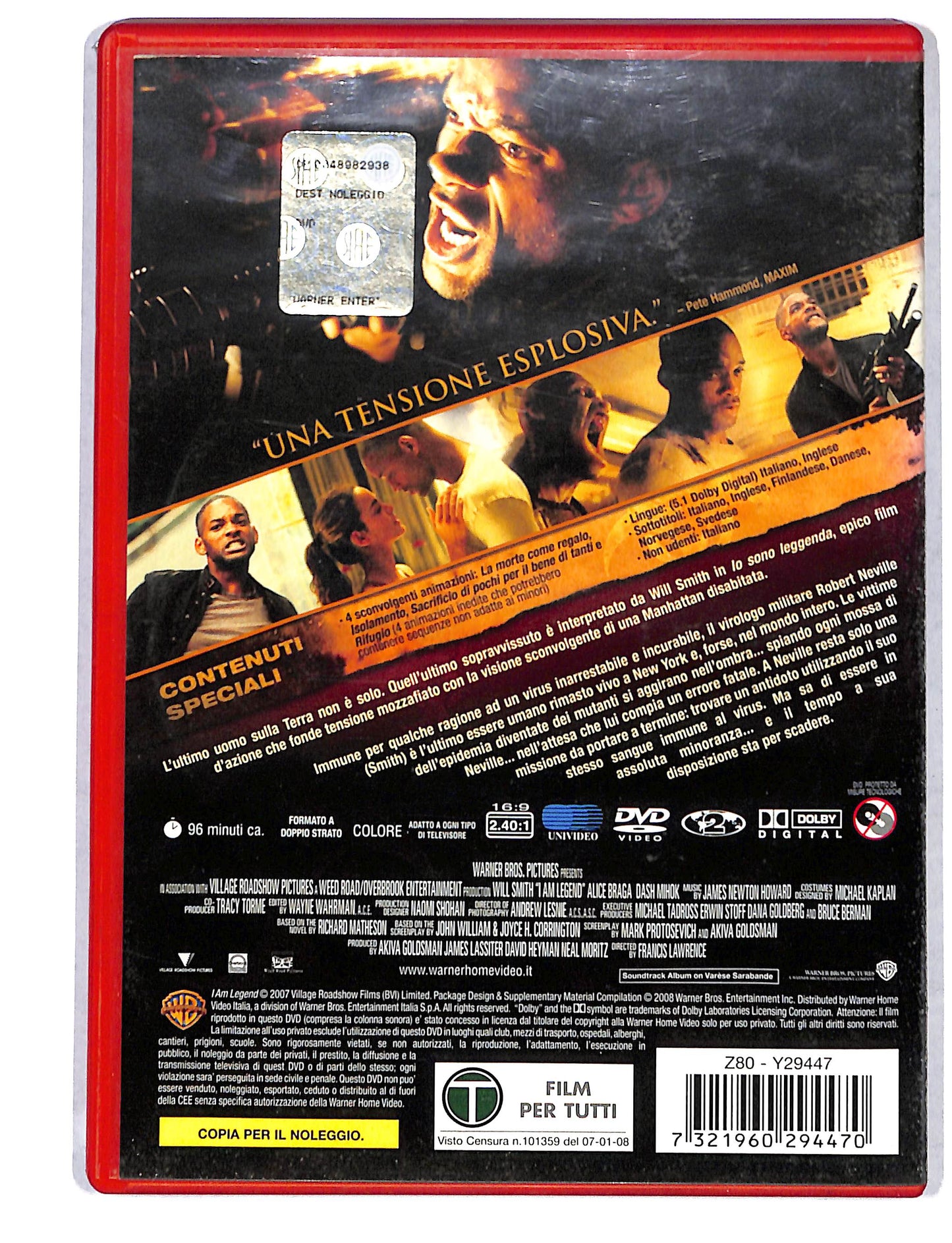 EBOND Io sono leggendqa NOLEGGIO DVD DB735805