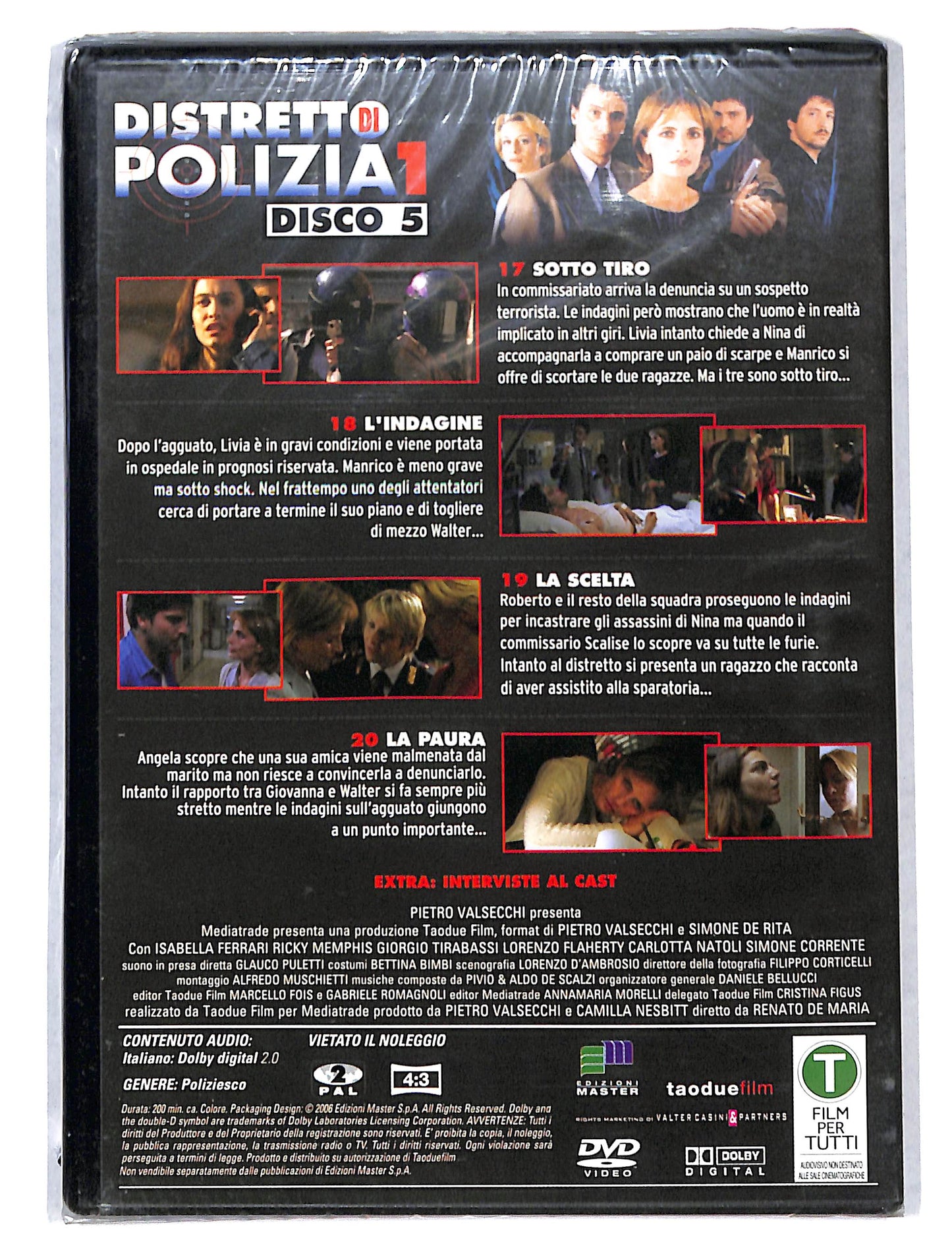 EBOND Distretto di Polizia 1 disco 5 EDITORIALE DVD DB735814