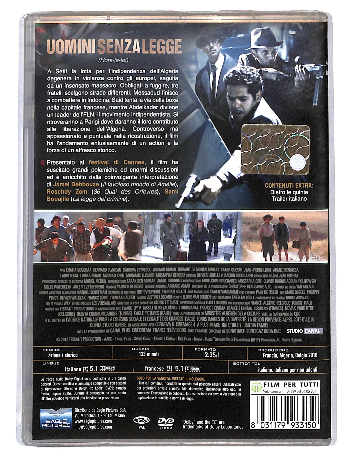 EBOND Uomini Senza Legge DVD DB735826