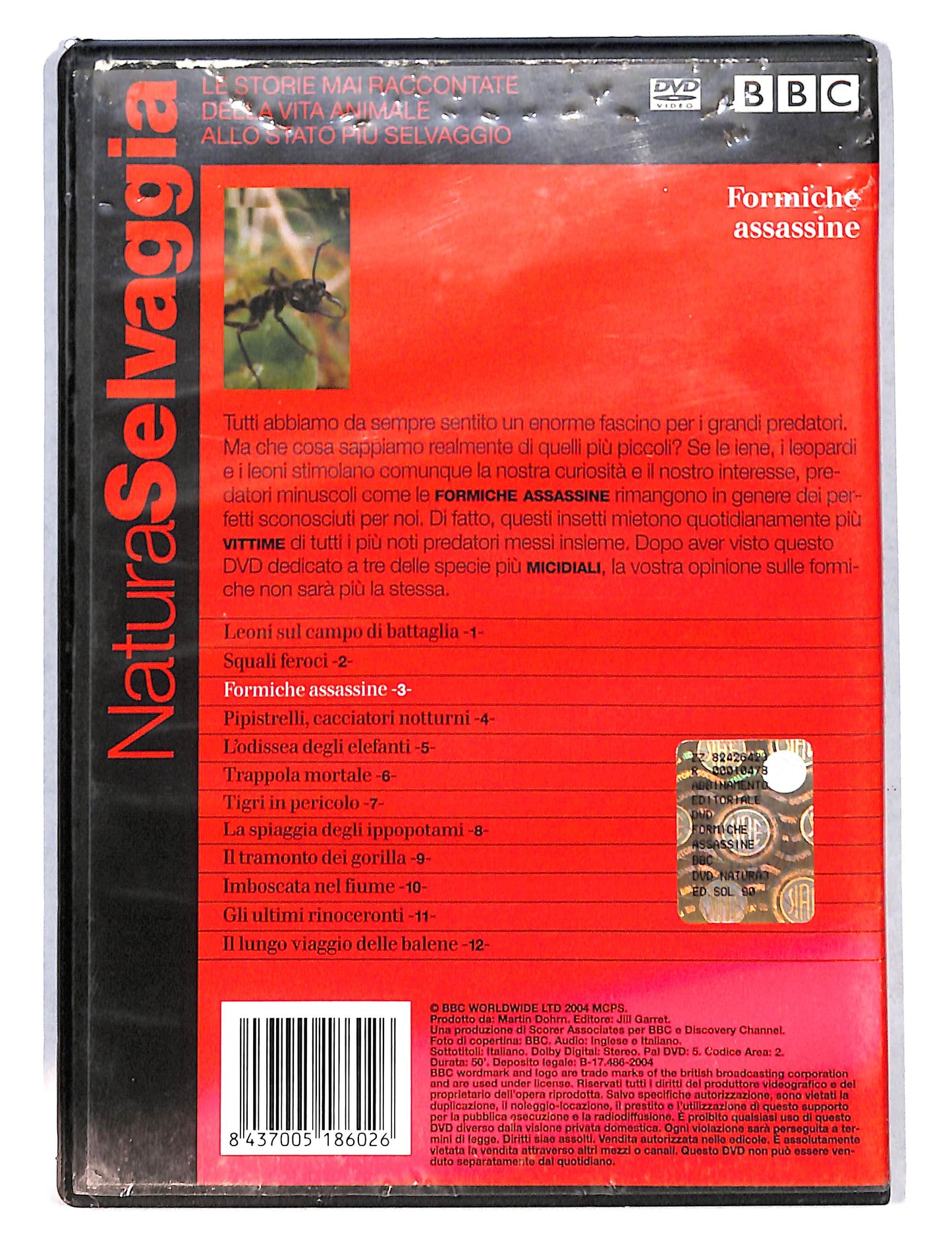 EBOND Natura selvaggia vol.3 Formiche assassine EDITORIALE DVD DB735840