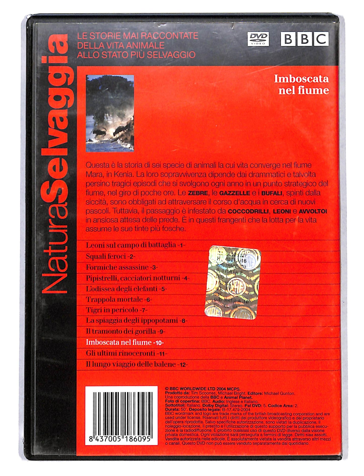 EBOND Natura Selvaggia vol.10 Imboscata nel fiume EDITORIALE DVD DB735851