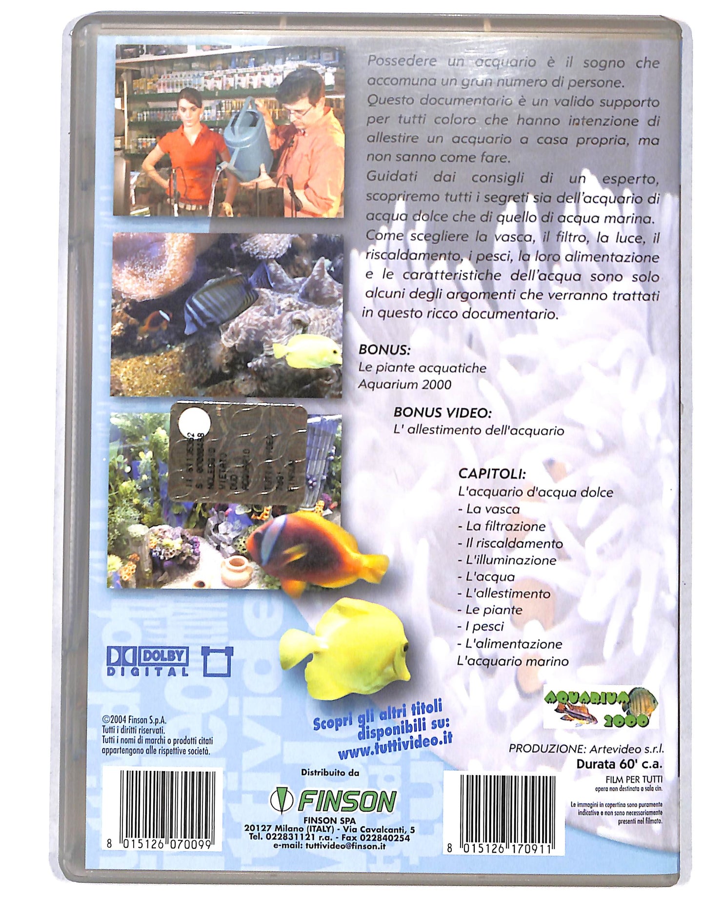 EBOND L' Acquario - Come Allestire E Mantenere Un Acquario DVD DB735853