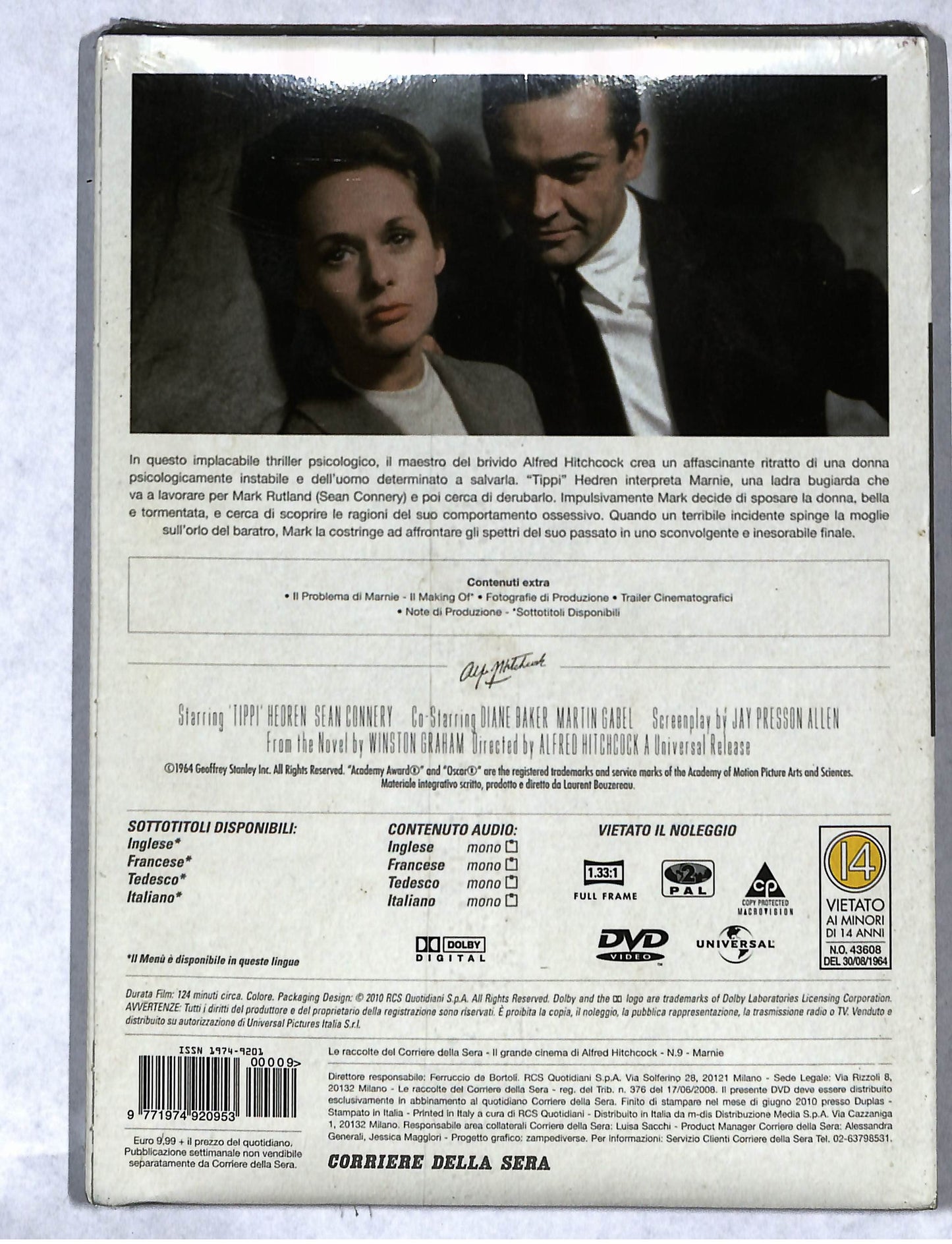 EBOND Hitchcock - Marnie vol.9 EDITORIALE DVD DB735863