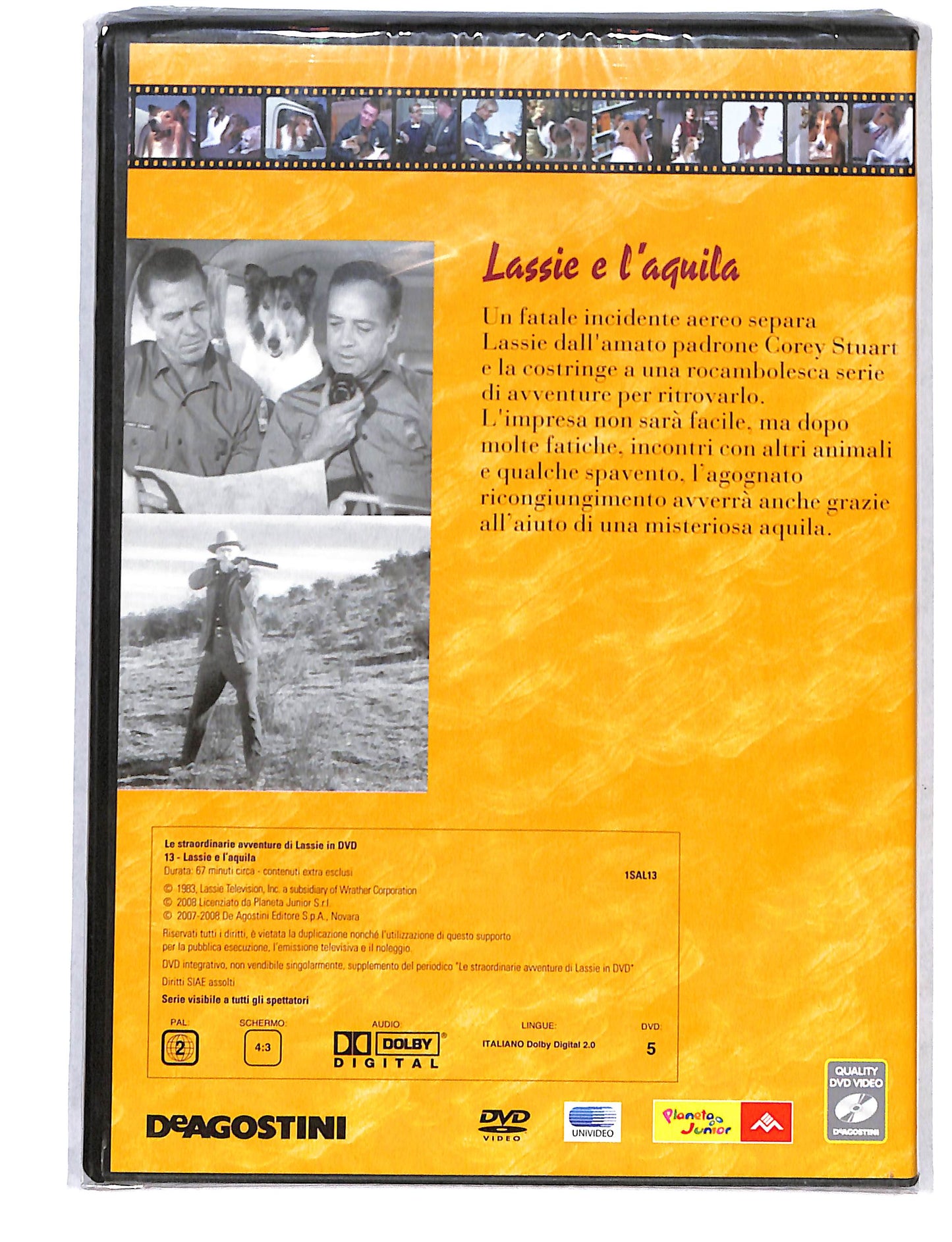 EBOND Le straordinarie avventure di Lassie - Lassie e l'aquila DVD DB736118