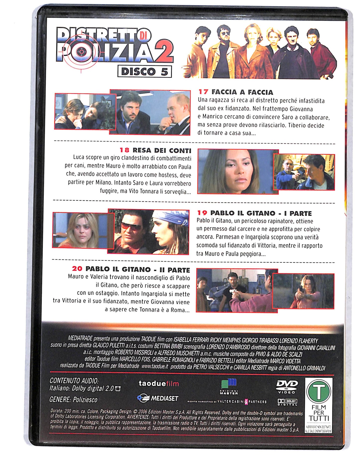 EBOND Distretto di Polizia 2 disco 5 EDITORIALE DVD DB736130