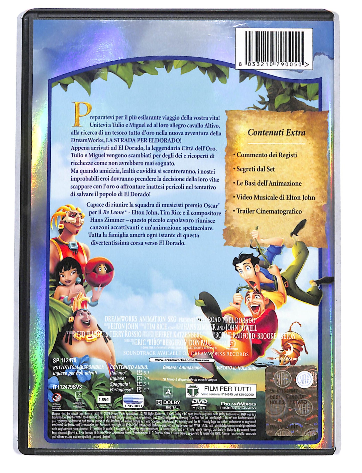 EBOND La strada per El Dorado DVD DB736136