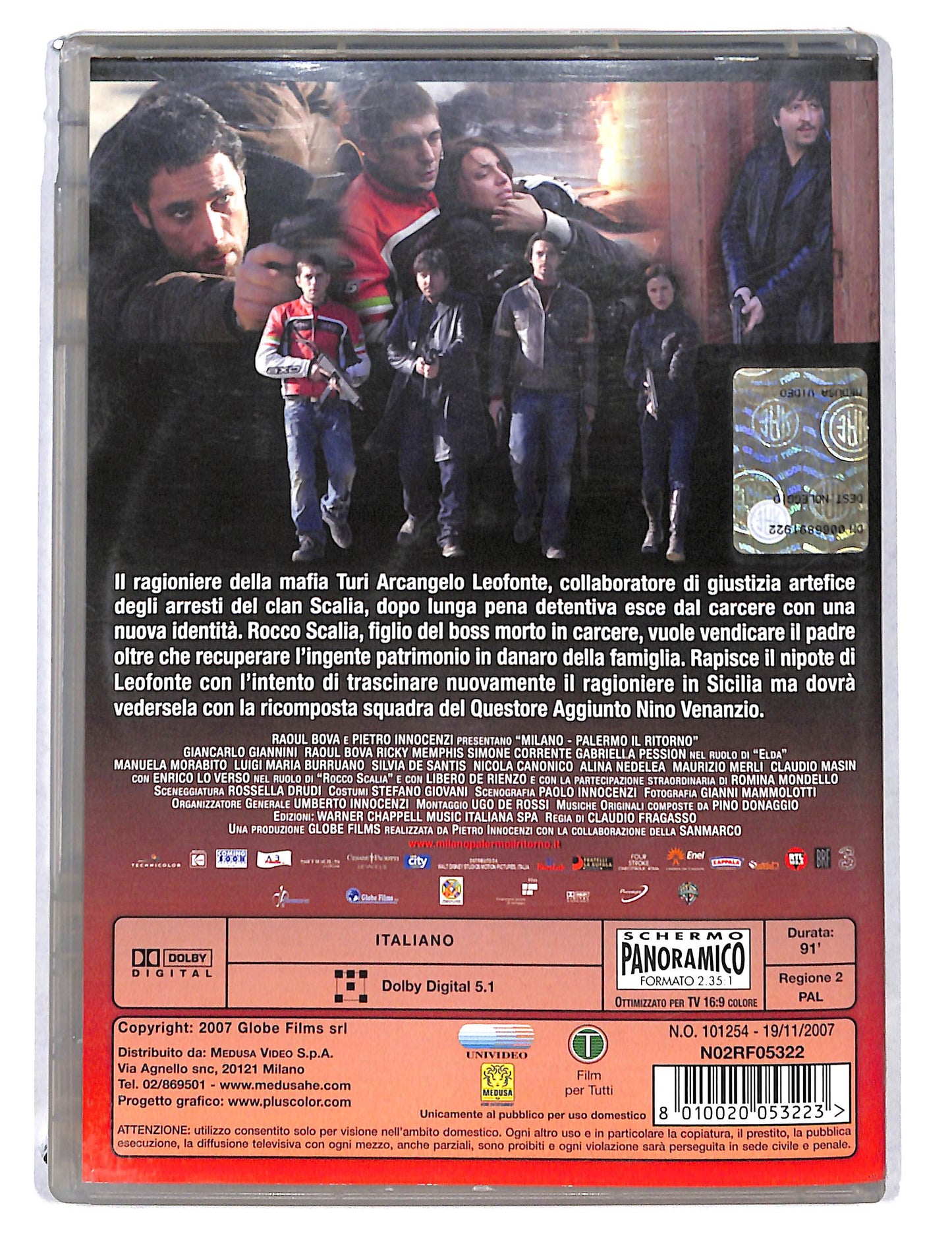 EBOND Milano Palermo il ritorno NOLEGGIO DVD DB736143