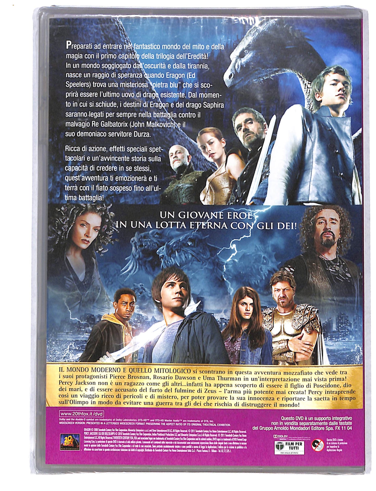 EBOND Dragon & Percy Jackson e gli dei dell'Olimpo EDITORIALE DVD DB736146