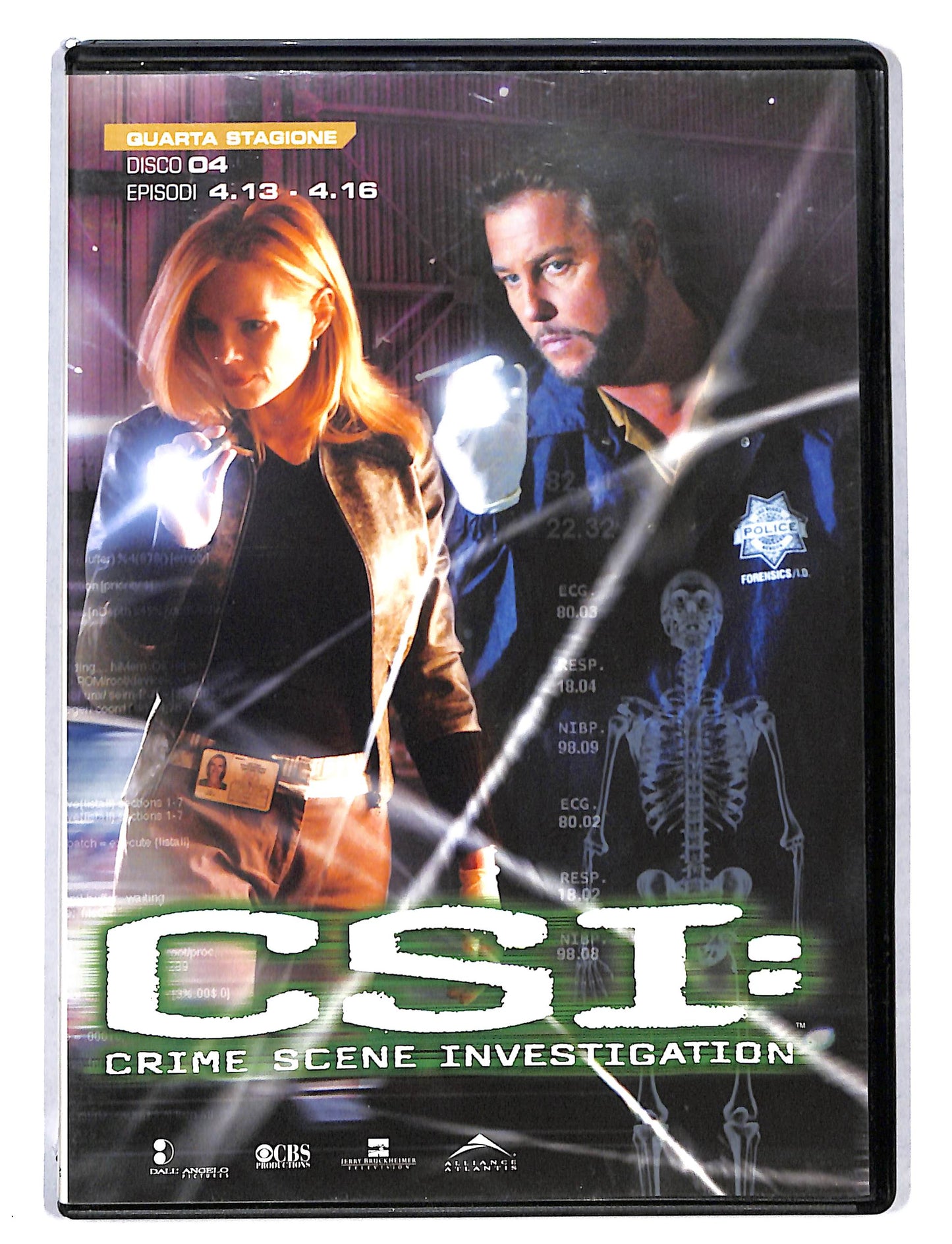 EBOND CSI Quarta Stagione disco 4 episodi 4.13 - 4.16 DVD DB736150