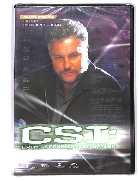 EBOND CSI Quarta Stagione disco 5 episodi 4.17 - 4.20 DVD DB736163