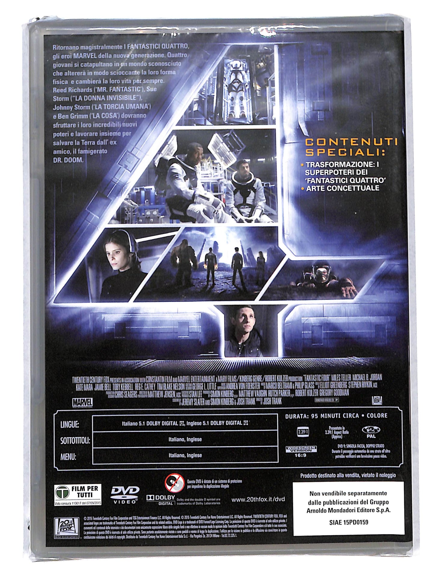 EBOND Fant4stic - i fantastici quattro EDITORIALE DVD DB736312