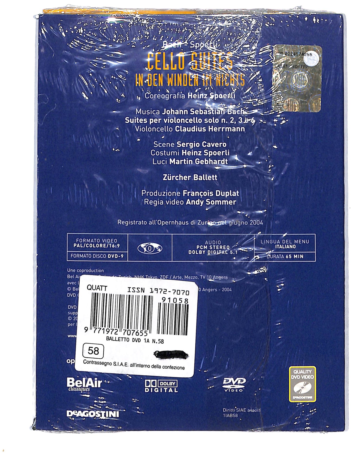 EBOND Invito al balletto Cello Suites vol.55 DVD DB736604