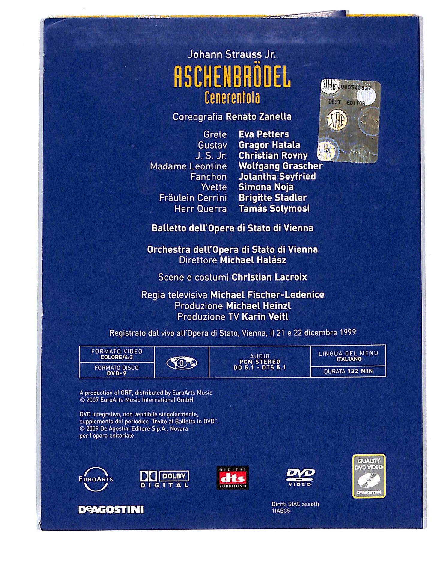 EBOND Invito al balletto vol.35 Aschenbrodel cenerentola DVD DB736610