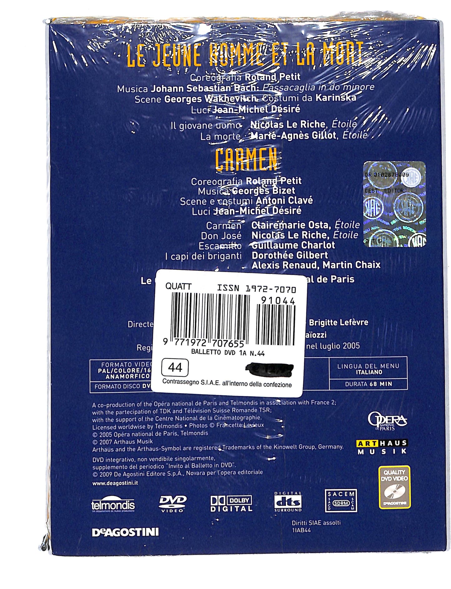 EBOND Invito al balletto vol.44 le jeune homme et la mort DVD DB736614