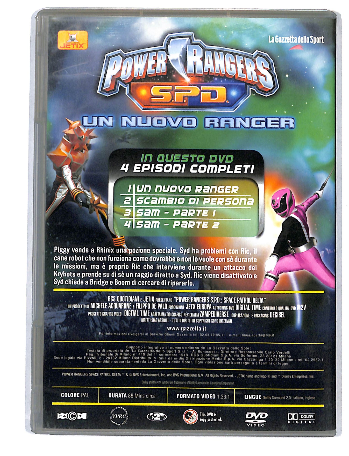 EBOND Power Rangers un nuovo ranger vol.2 EDITORIALE DVD DB736626