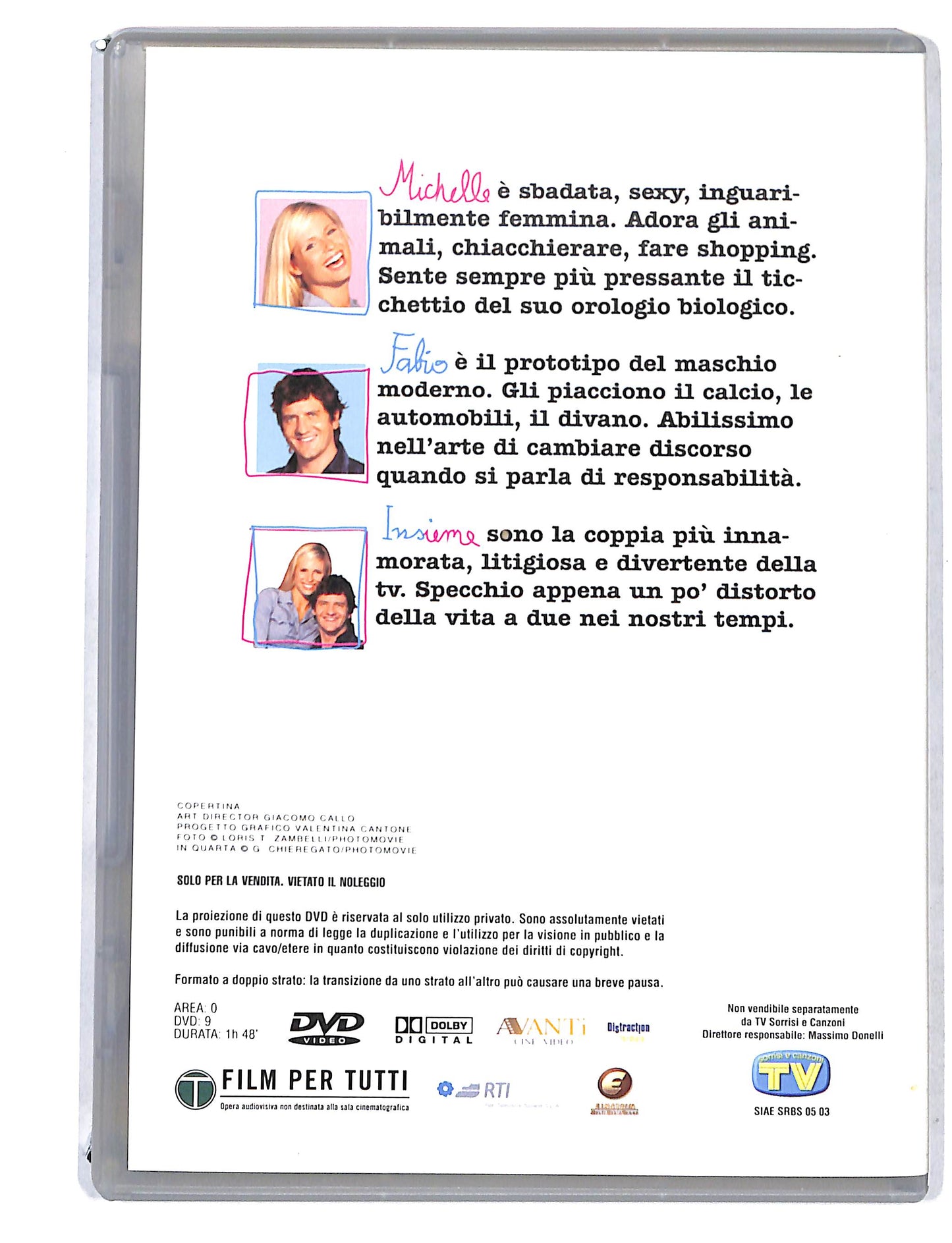 EBOND Love Bugs con Michelle Hunziker Fabio De Luigi EDITORIALE DVD DB736631