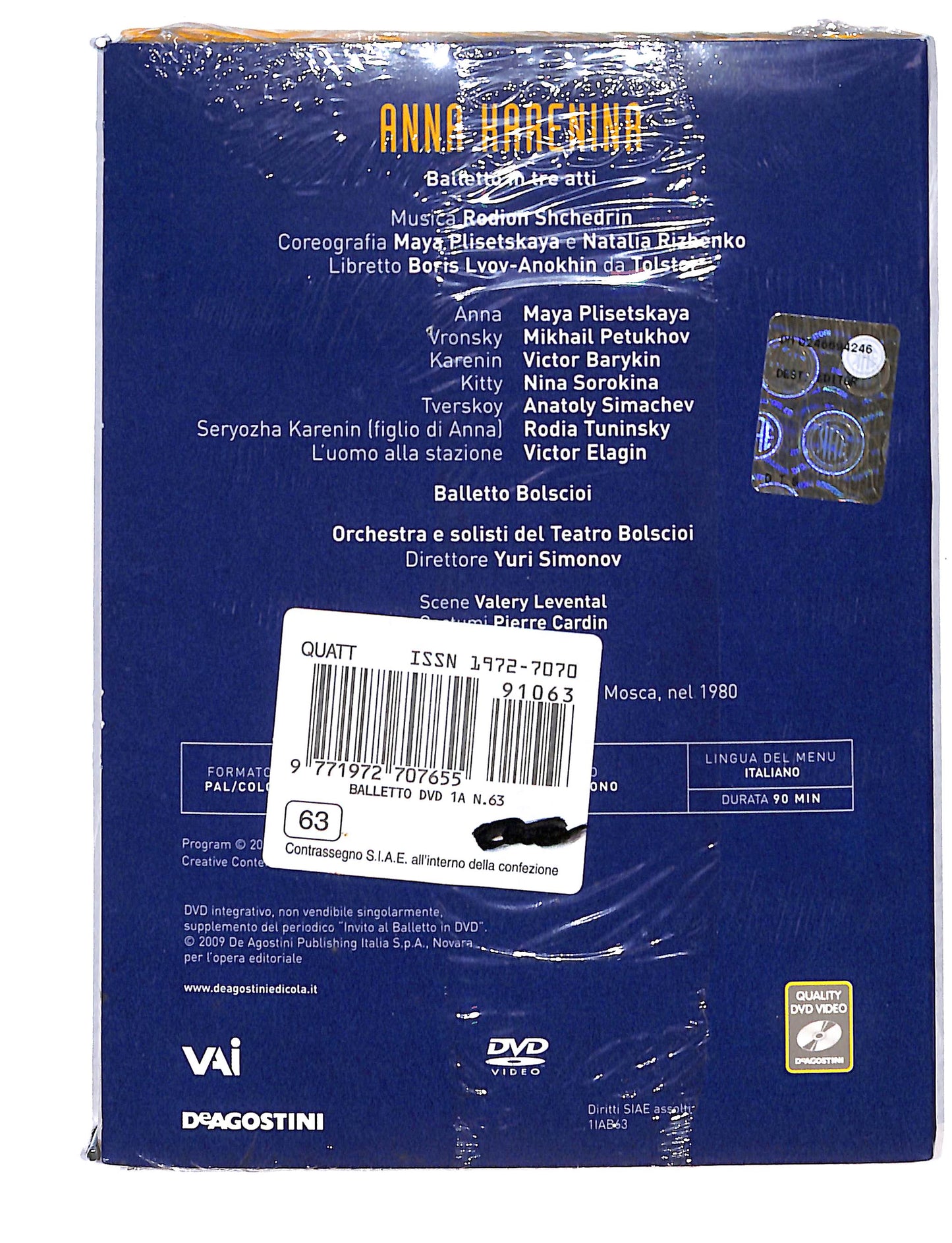 EBOND Invito al balletto vol.63 Anna karenina DVD DB736634