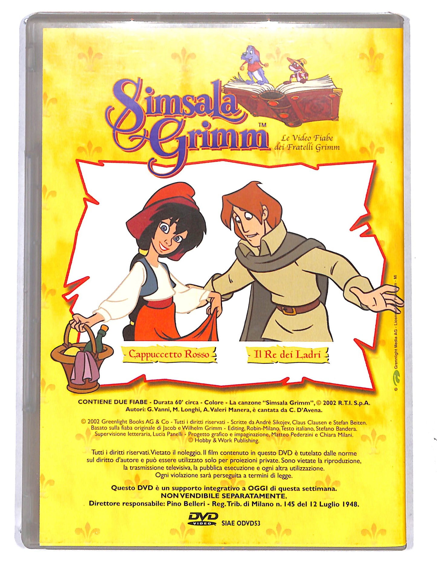 EBOND Simsala Grimm Cappuccetto rosso - il re dei ladri DVD DB736640