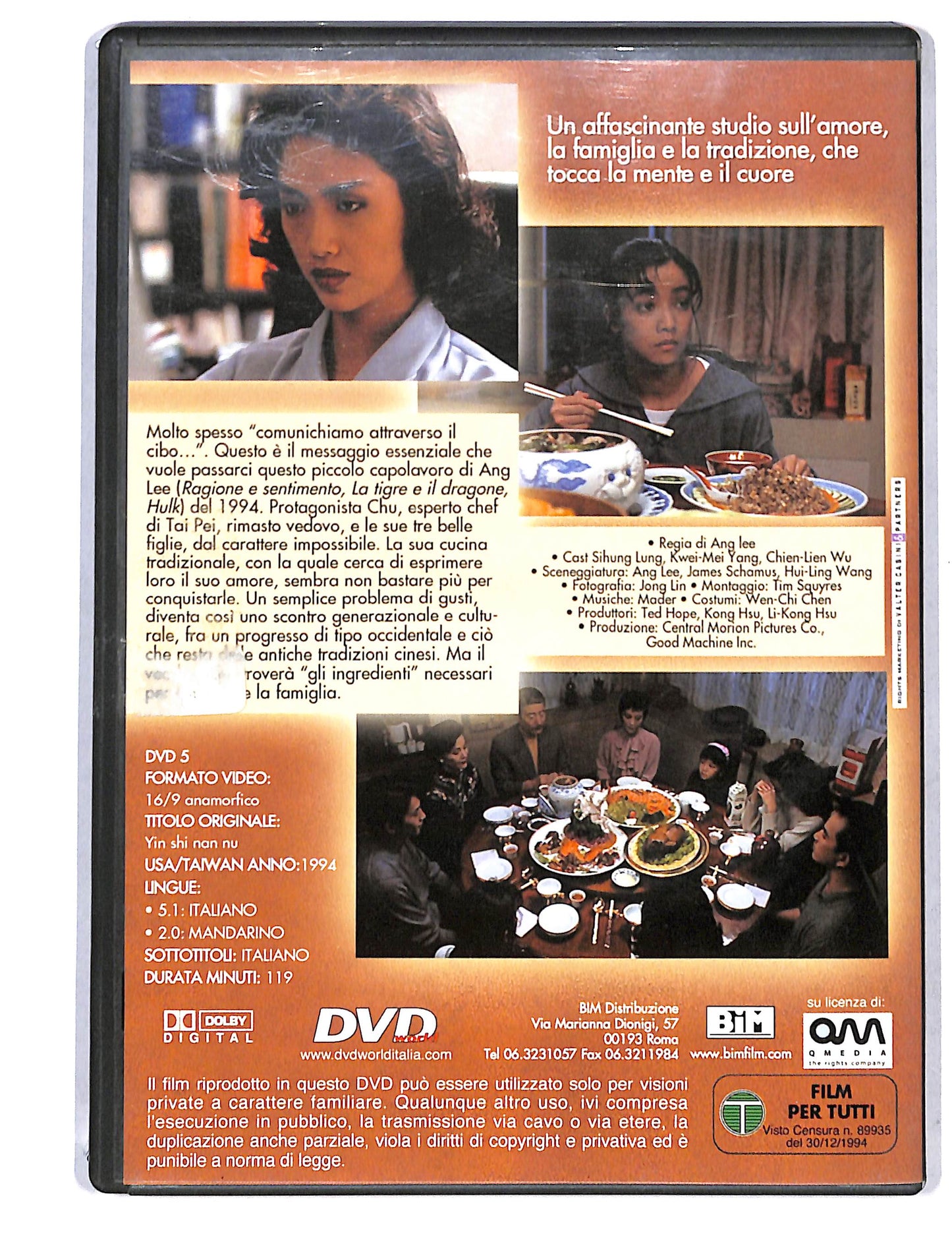 EBOND Mangiare bere uomo donna DVD DB736647