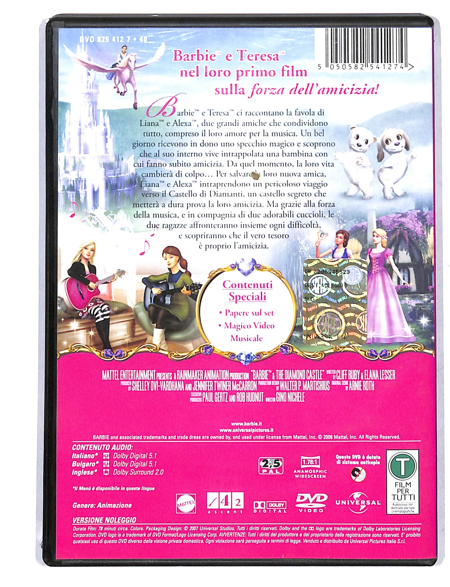 EBOND Barbie il castello di diamanti NOLEGGIO DVD DB736654