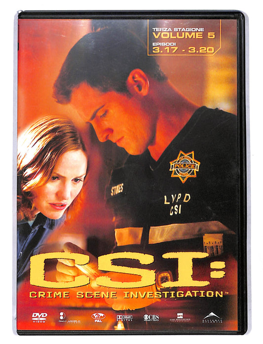 EBOND CSI terza stagione vol.5 episodi 3.17 - 3.20 DVD DB736661