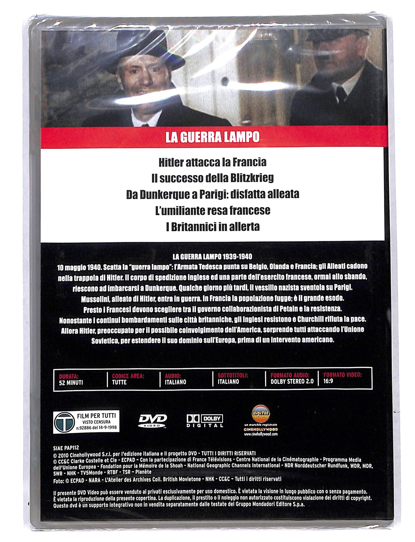 EBOND Apocalypse la guerra lampo vol.2 EDITORIALE DVD DB736822
